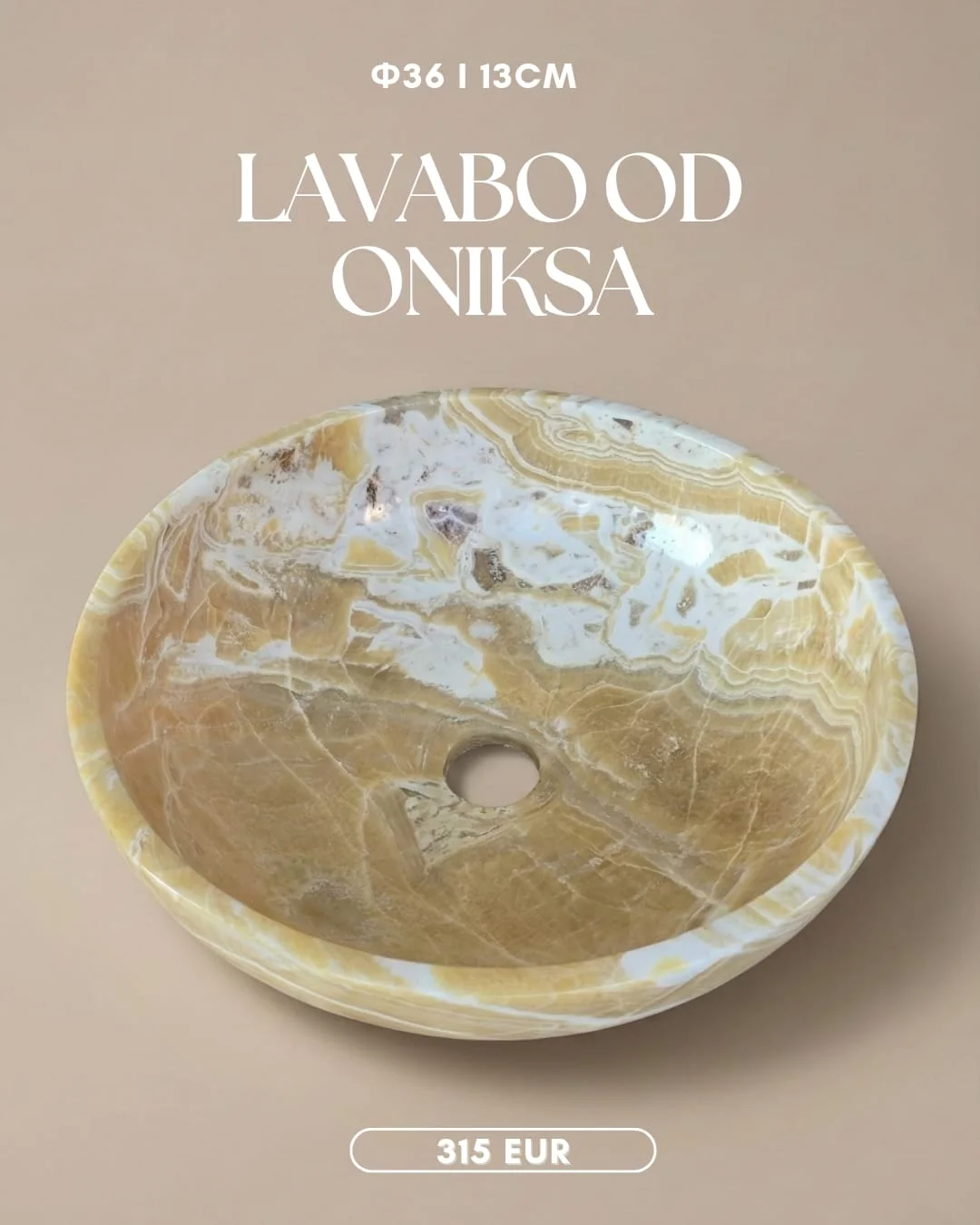 Kameni lavabo Ideal 15