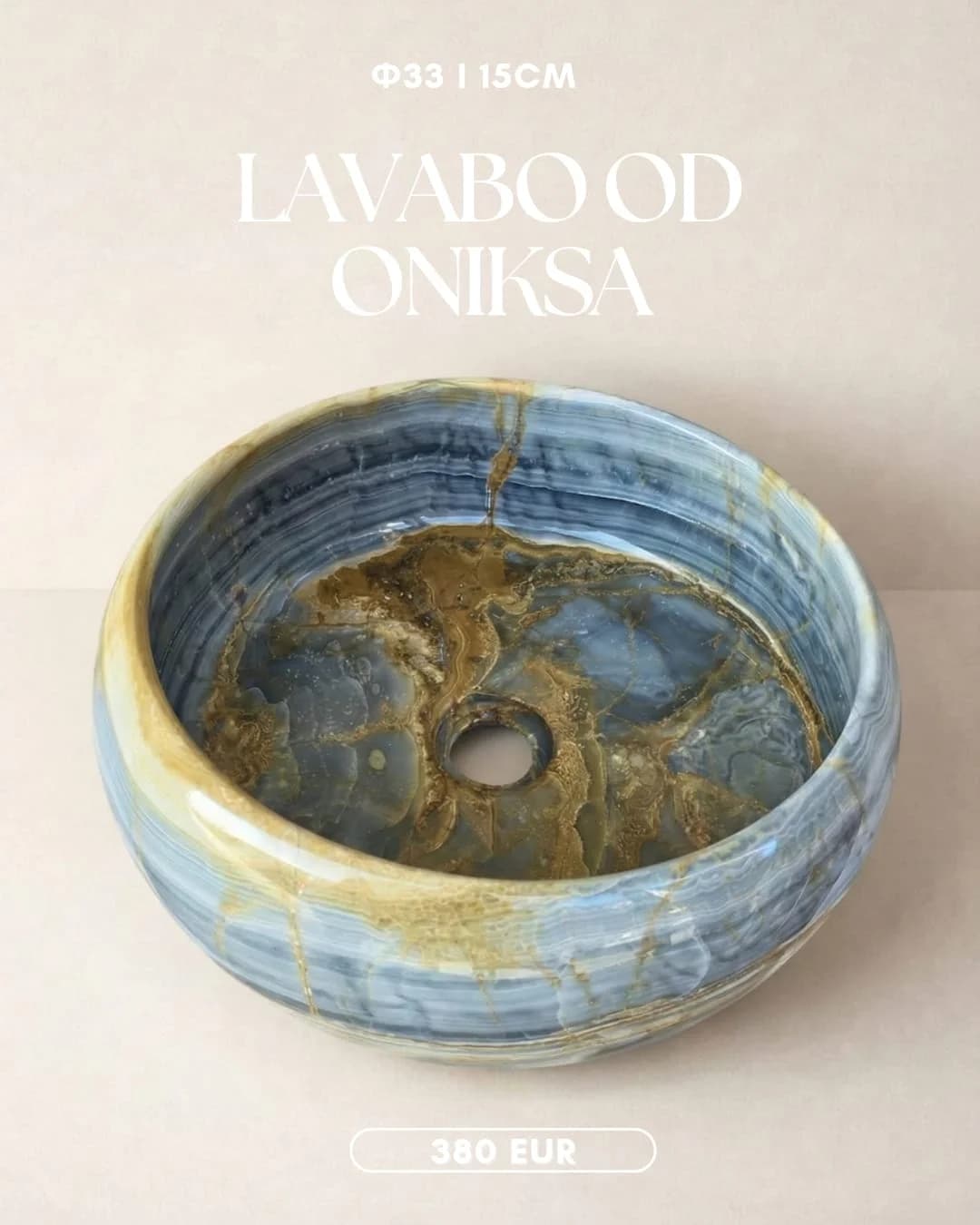 Kameni lavabo Ideal 16