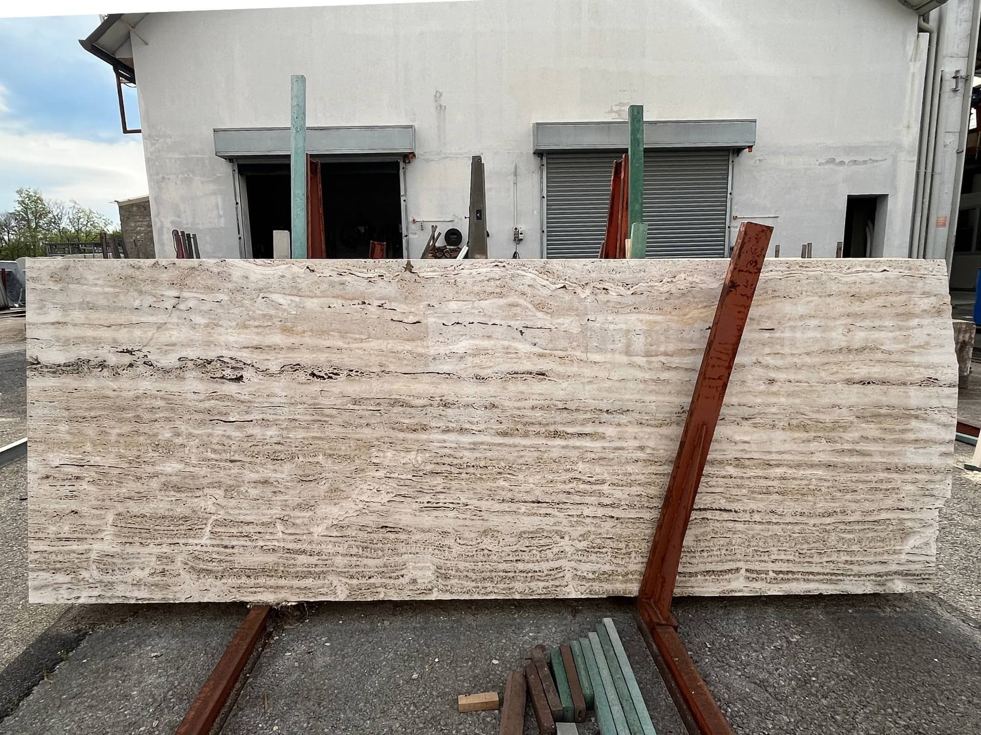 Travertin tekstura i detalji