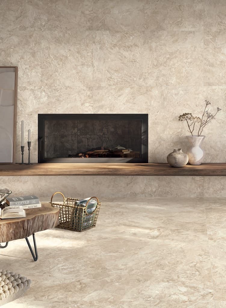 Enterijer sa XXL formatima keramike