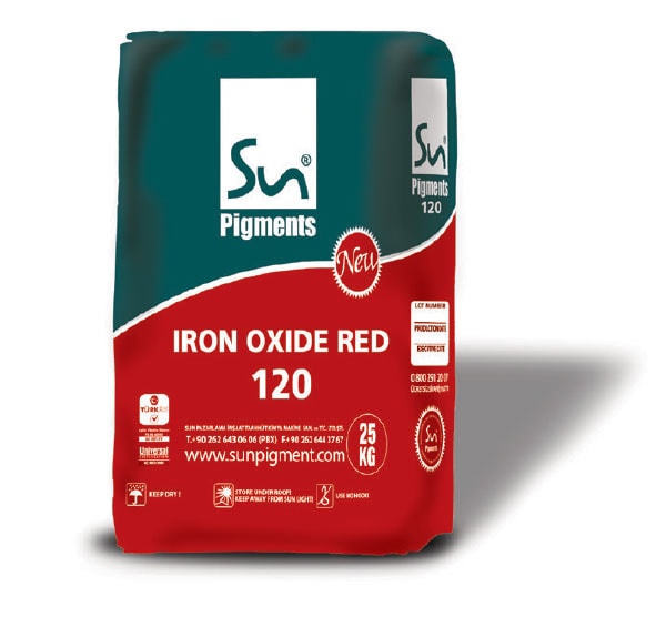 SUN 120 Iron Oxide Red - Premium European Pigment
