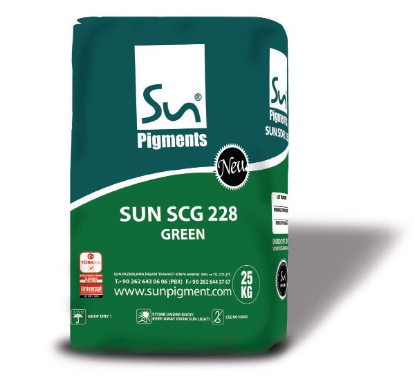 SUN SCG 228 Iron Oxide Green - Premium European Pigment