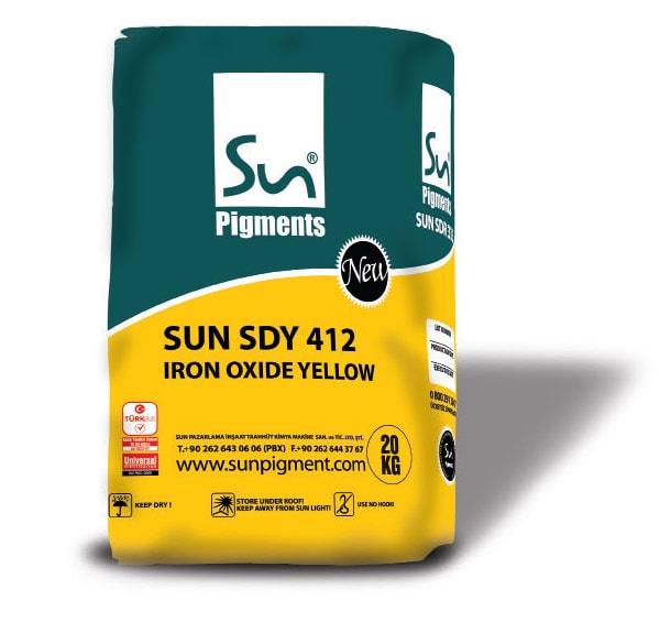 SUN SDY 412 Iron Oxide Yellow - Premium European Pigment